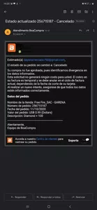 Divergencia de datos