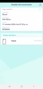 ¿pago realizado a dlocal?