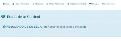 ´´tu reclamo esta siendo evaluado´´