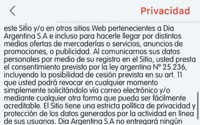 Eliminar mi cuenta club dia
