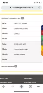 No llega mi paquete