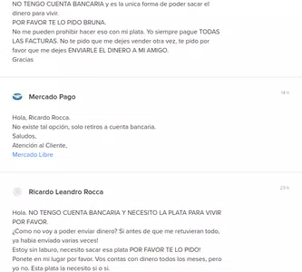 No me deja usar mi dinero, estoy desesperado
