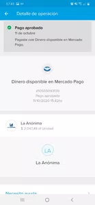 Pague y a ellos se les canceló el pago pero la compra figura autorizada