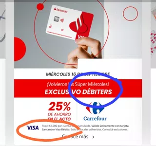 No me hicieron 25% descuento de una promo