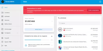 Quiero que liberen mi dinero