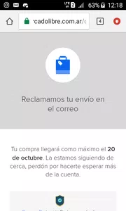 Demora de mas de 20 dias