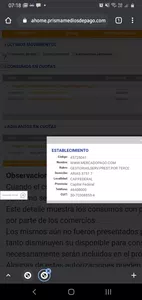 Descuento en cuotas de mi tarjeta de credito