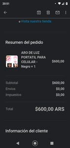 Nunca me llegó el pedido y nadie me responde los mails para devolverme la plata
