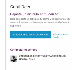 No recibi pedido ya pagado
