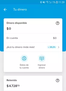Mercado pago tiene mi dinero retenido