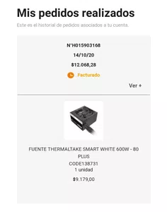 Compra por internet en musimundo y no me llega el producto