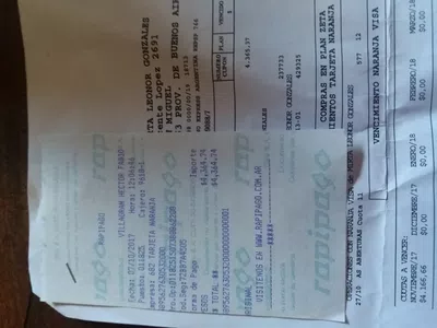 Pague factura anterior y no se registró el pago