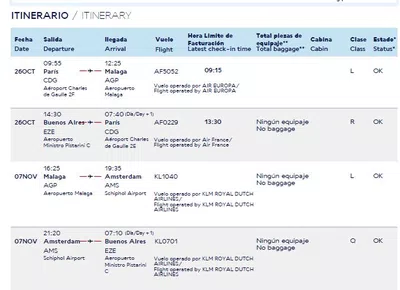 Hopper y klm evitan cambiar mi pasaje por un vouvher