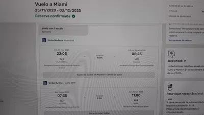Canceló alguien mi reserva para un viaje
