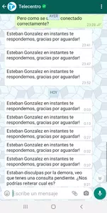 La no atencion de telecentro
