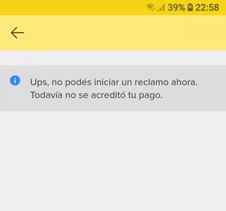 Quiero cancelar una compra y mercado libre no me permite hacerlo