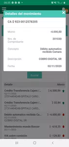 Debito automatico no autorizado