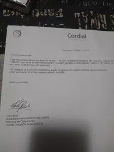 Necesito que me saquen del veraz porque no tengo deuda con la empresa walmart