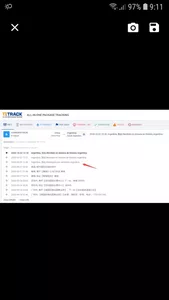 Quiero saber si el paquete esta en aduana y porque no me notificaron