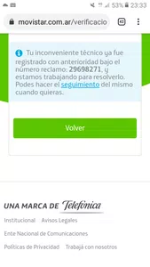 Sin servicio de speedy hace meses