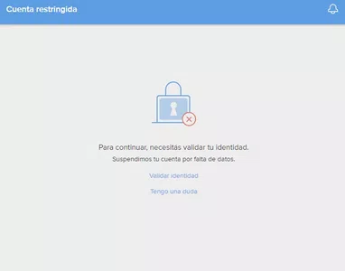 Me retuvieron todo dinero de la cuenta