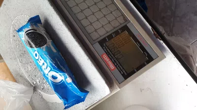 Producto con pocas oreos