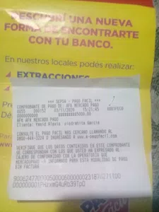 No llego el pago