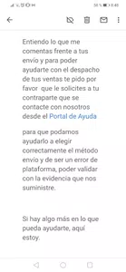 No me dejan vender por su error