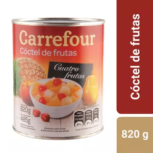 Coctel de frutas en mal estado