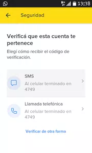 No puedo entrar en la app