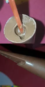 Falta un pedazo de chocolate