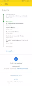 No se actualiza mi pedido