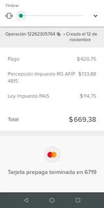 Se cobró algo q no pague