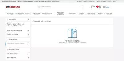 Compre productos y no aparece como si los hubiese comprado