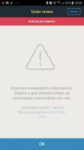 No puedo aser giro a paraguay  a mi madre