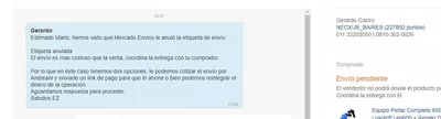 Que cumplan con las condiciones y me envíen mi compra