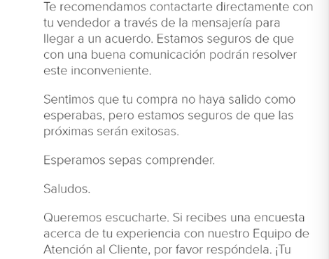 Estafa nunca llegó el producto nadie se hace responsable