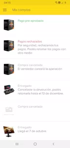 No acepta mi pago