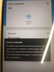 Dinero retenido