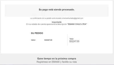 Problema de compra en wondershare con ebanx