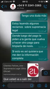 Supremacia Legal Estafadores