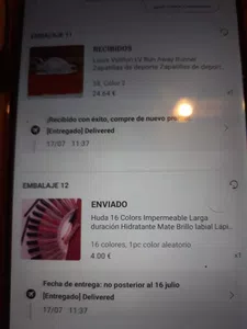 Reclamo reembolso pedidos