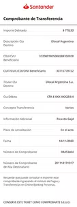 Pago realizado a dlocal. dlocal no realiza el pago a mega.nz