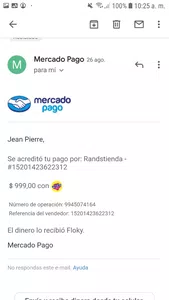 Nunca me llegó las luces led