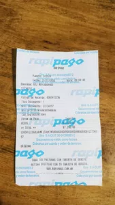 Me estafaron. pago en efectivo por codigo