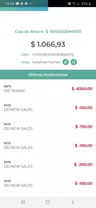 New sales force me sacó plata del debito