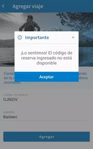 Desapareció mi reserva