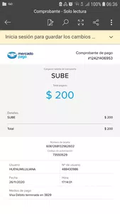 No ingreso el pag