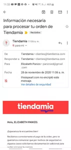 Me piden enviar foto de tarjeta de crédito a un correo dudoso