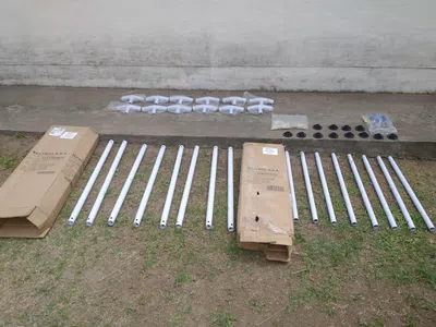 Faltante de ocho caños de pileta